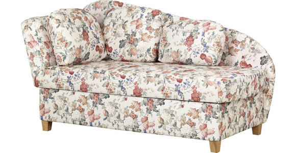 LIEGE in Webstoff Beige - Sandfarben/Beige, Design, Holz/Textil (180/97/85cm) - Novel