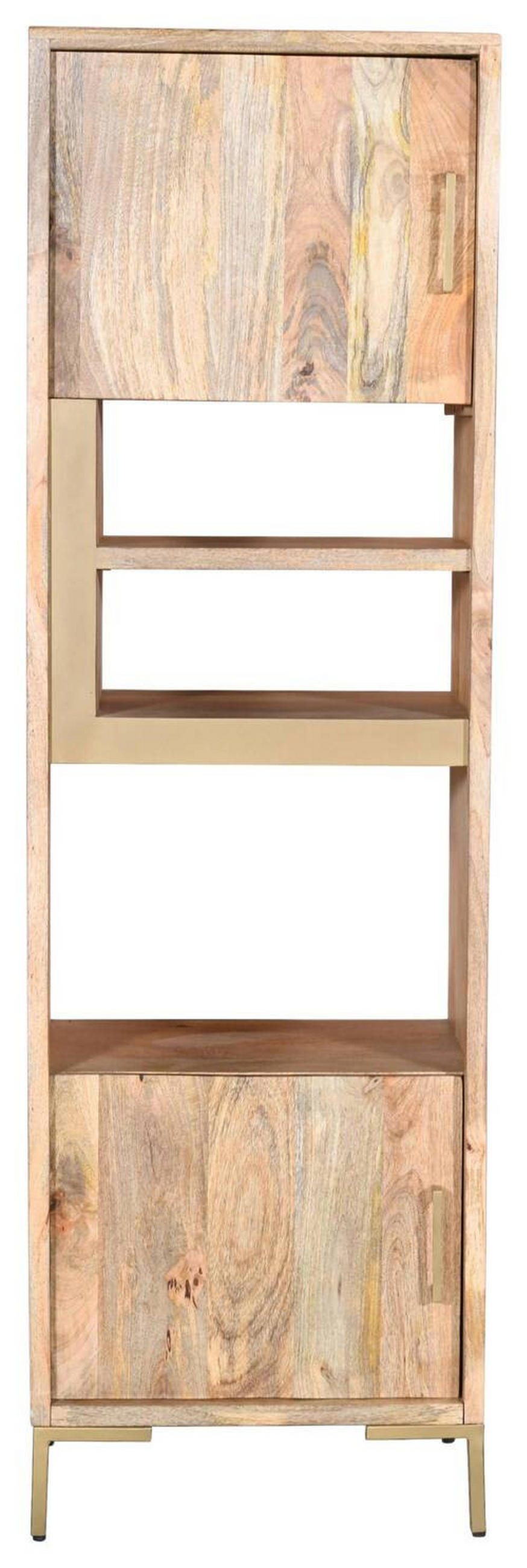 ETAJERĂ  58/192/40 cm  - Natur, metal/lemn (58/192/40cm) - MID.YOU