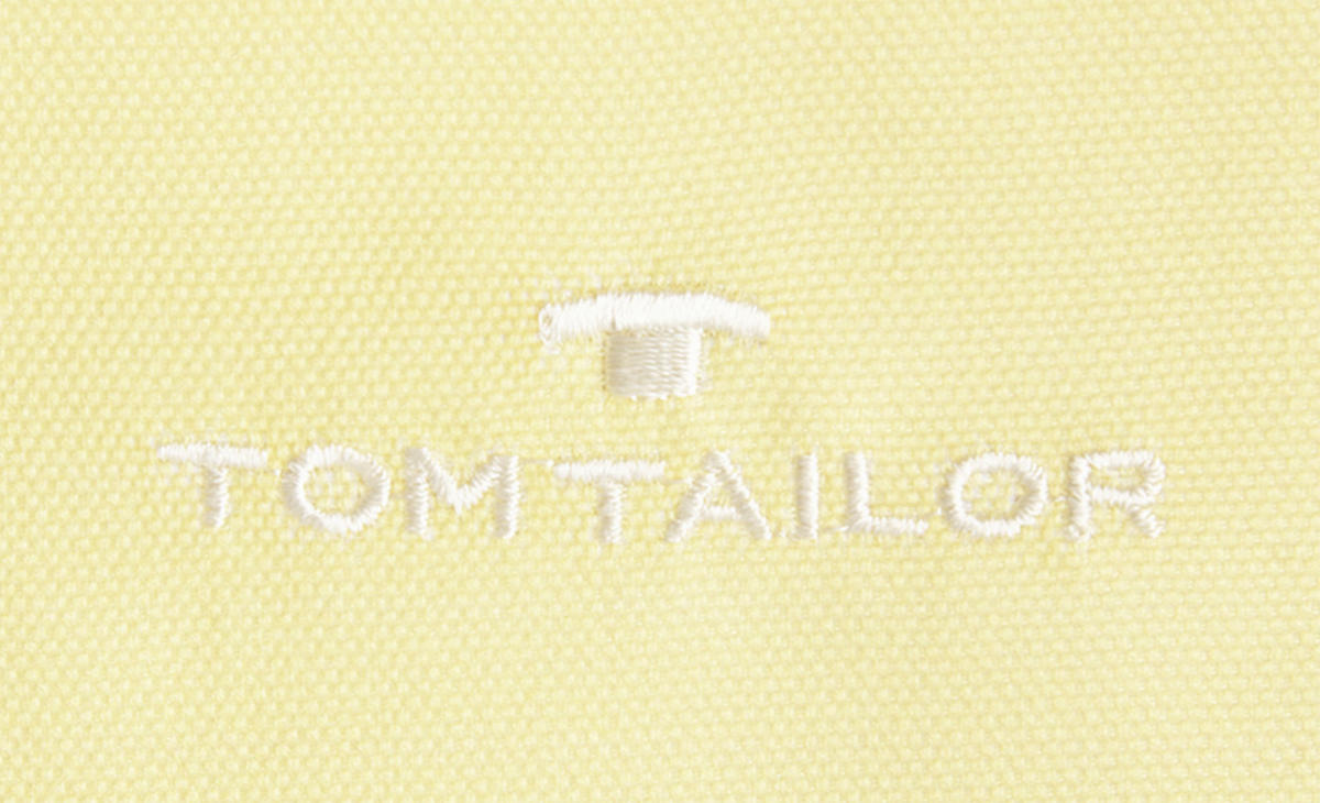 KISSENHÜLLE Dove Signature 40/40 cm  - Gelb, KONVENTIONELL, Textil (40/40cm) - Tom Tailor
