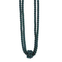 Cordon Prindere Draperii  - albastru/verde, Basics, textil (60cm)