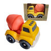 SPIELZEUG-BETONMISCHER - Gelb/Rot, Basics, Naturmaterialien/Kunststoff (18/11/13cm) - alldoro