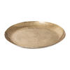 TELLER  - Champagner, Basics, Metall (30/2/30cm)