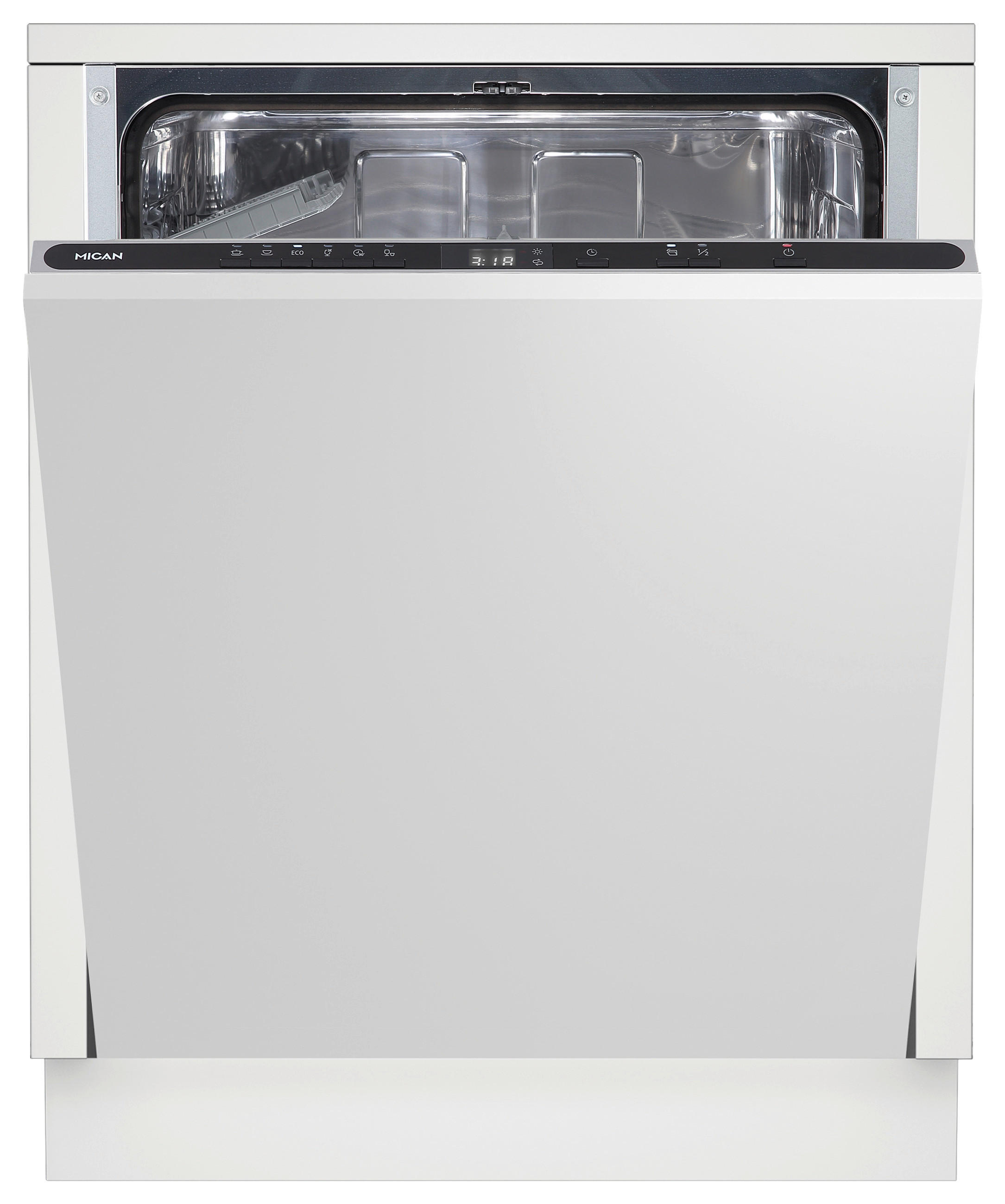 GESCHIRRSPÜLER GSV60DM  - Silberfarben, Basics, Kunststoff/Metall (59,8/82/55cm) - Mican