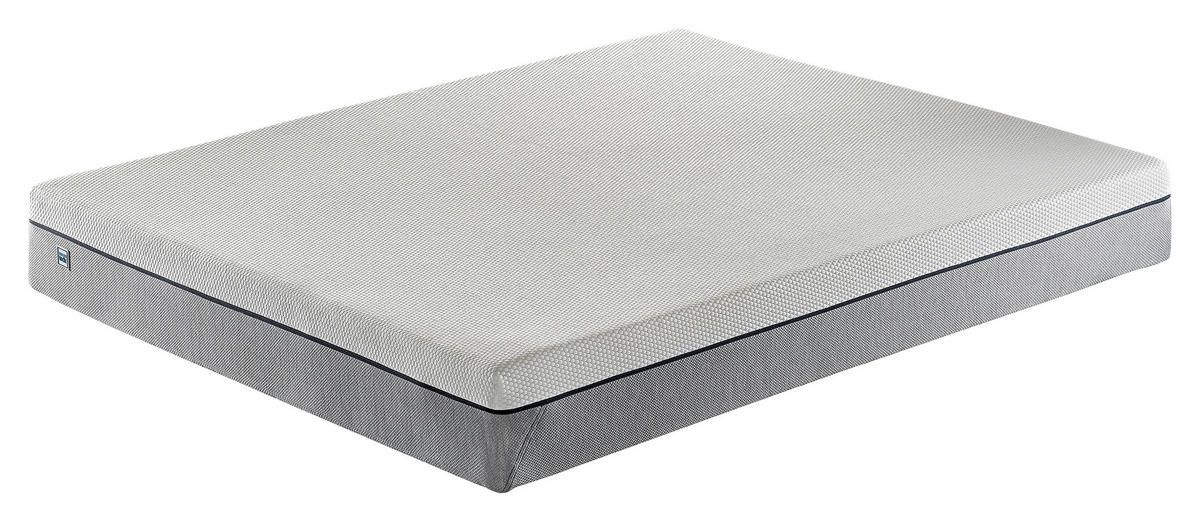 TASCHENFEDERKERNMATRATZE DREAM BOX PRO 160/200 cm Höhe ca. 24 cm 3 -Zonen - Weiß/Grau, Basics, Textil (160/200cm) - Yatas