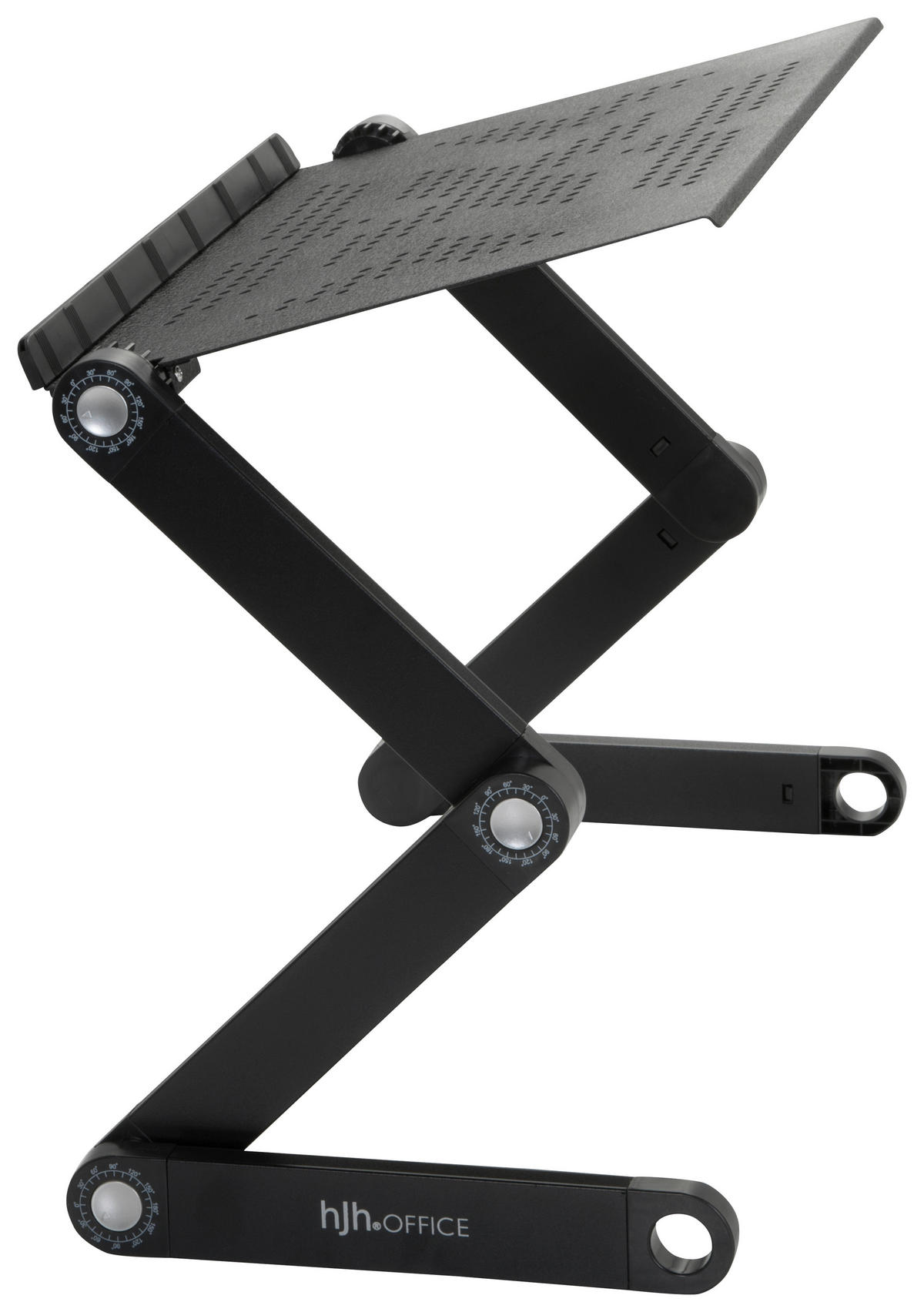 SCHREIBTISCHAUFSATZ  Schwarz  - Schwarz, Basics, Metall (52,5/4-39,5/25,5cm) - MID.YOU
