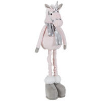 FIGURA ZA IGRU   - siva/ružičasta, Basics, metal/tekstil (60-100cm) - Patinio