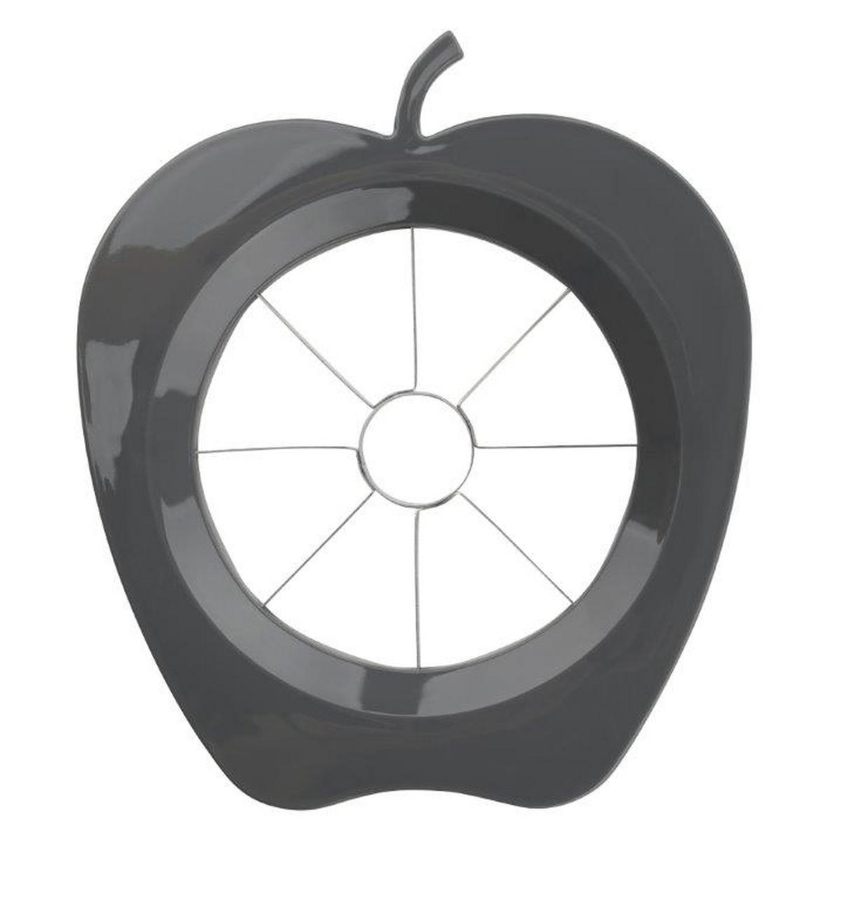 KRÁJEČ NA JABLKA - šedá, Basics, kov/plast (14/15cm) - Homeware Profession.