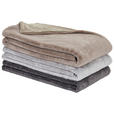 FELLDECKE YUKON 150/200 cm - Anthrazit, Design, Textil (150/200cm) - Novel