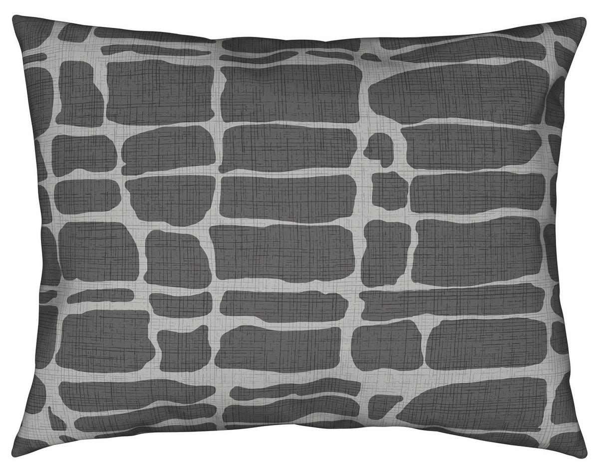 POSTELJNINA CREST 140/200 cm renforcé antracit  - antracit, Konvencionalno, tekstil (140/200cm) - Esposa