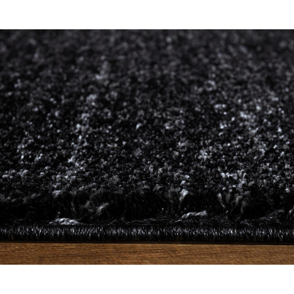 Thumbnail - Novel Webteppich Gabeh, Anthrazit, Textil, Uni, rechteckig, 80x150 cm, Teppiche & Böden, Teppiche, Moderne Teppiche