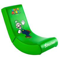 HERNÉ KRESLO, zelená - zelená, Modern, koža/kompozitné drevo (41/65/84,5cm) - X Rocker