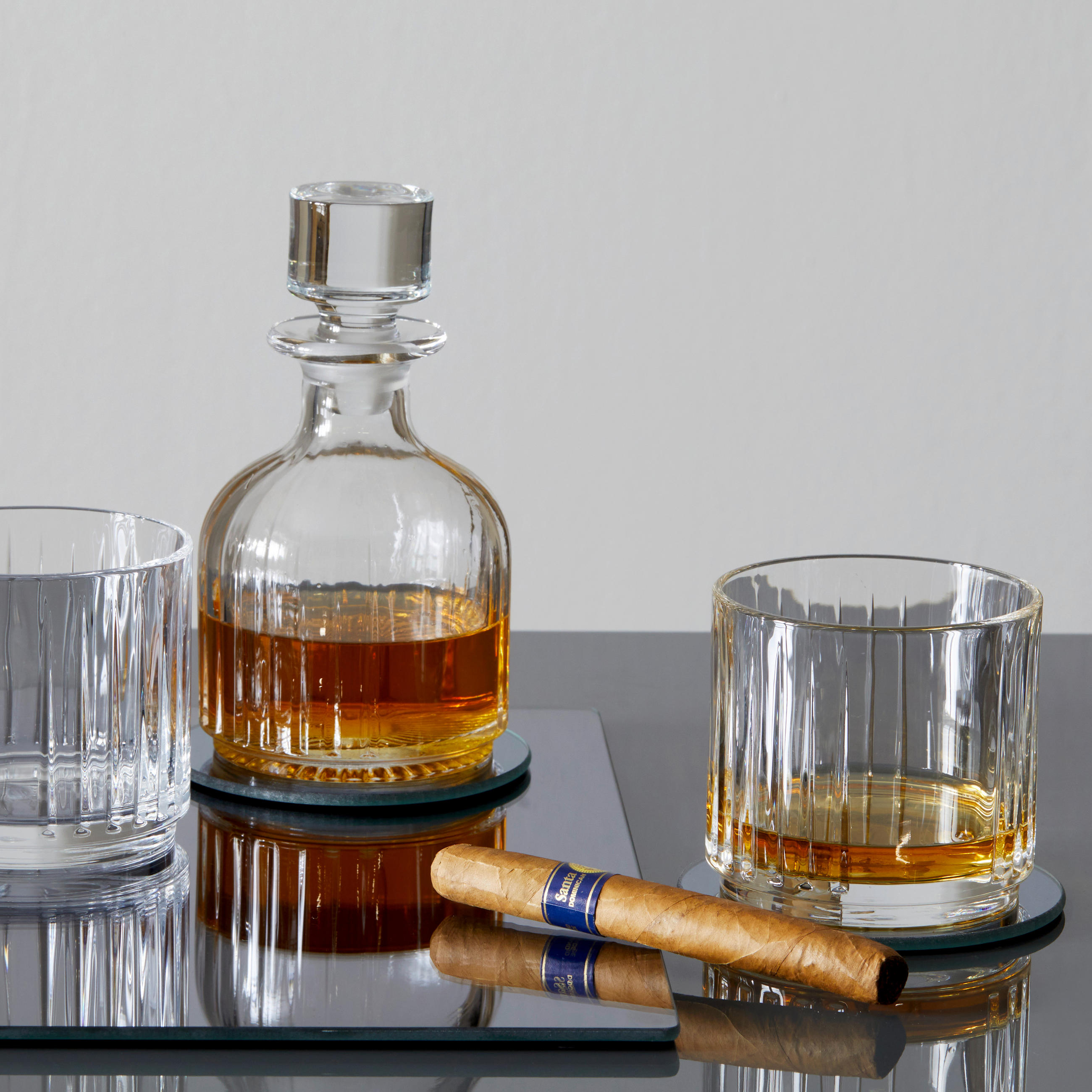 SET ČAŠA ZA VISKI  3-dijelni   Bar Selection Deluxe  - prozirno, Design, staklo - Bohemia