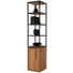 REGAL in 39/196/40 cm Schwarz, Eichefarben - Eichefarben/Schwarz, Design, Holz/Holzwerkstoff (39/196/40cm) - Lomoco REGAL in 39/196/40 cm Schwarz, Eichefarben - Eichefarben/Schwarz, Design, Holz/Holzwerkstoff (39/196/40cm) - Lomoco