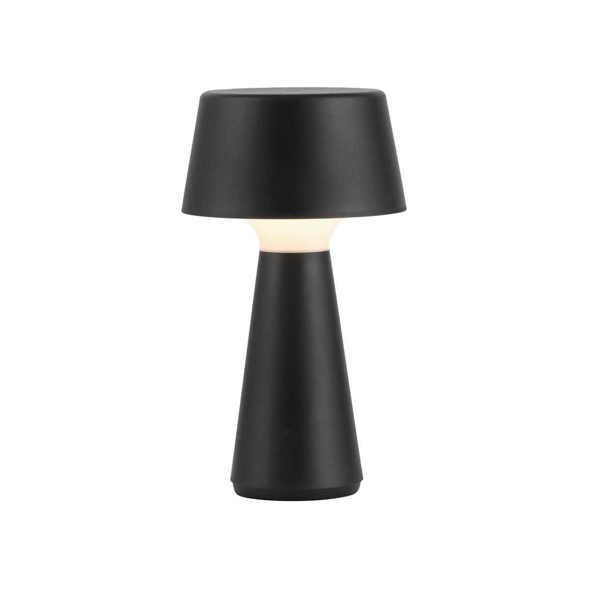 NAMIZNA SVETILKA ZA POLNJENJE     16/16/28,9 cm          - črna, Trend, umetna masa (16/16/28,9cm)