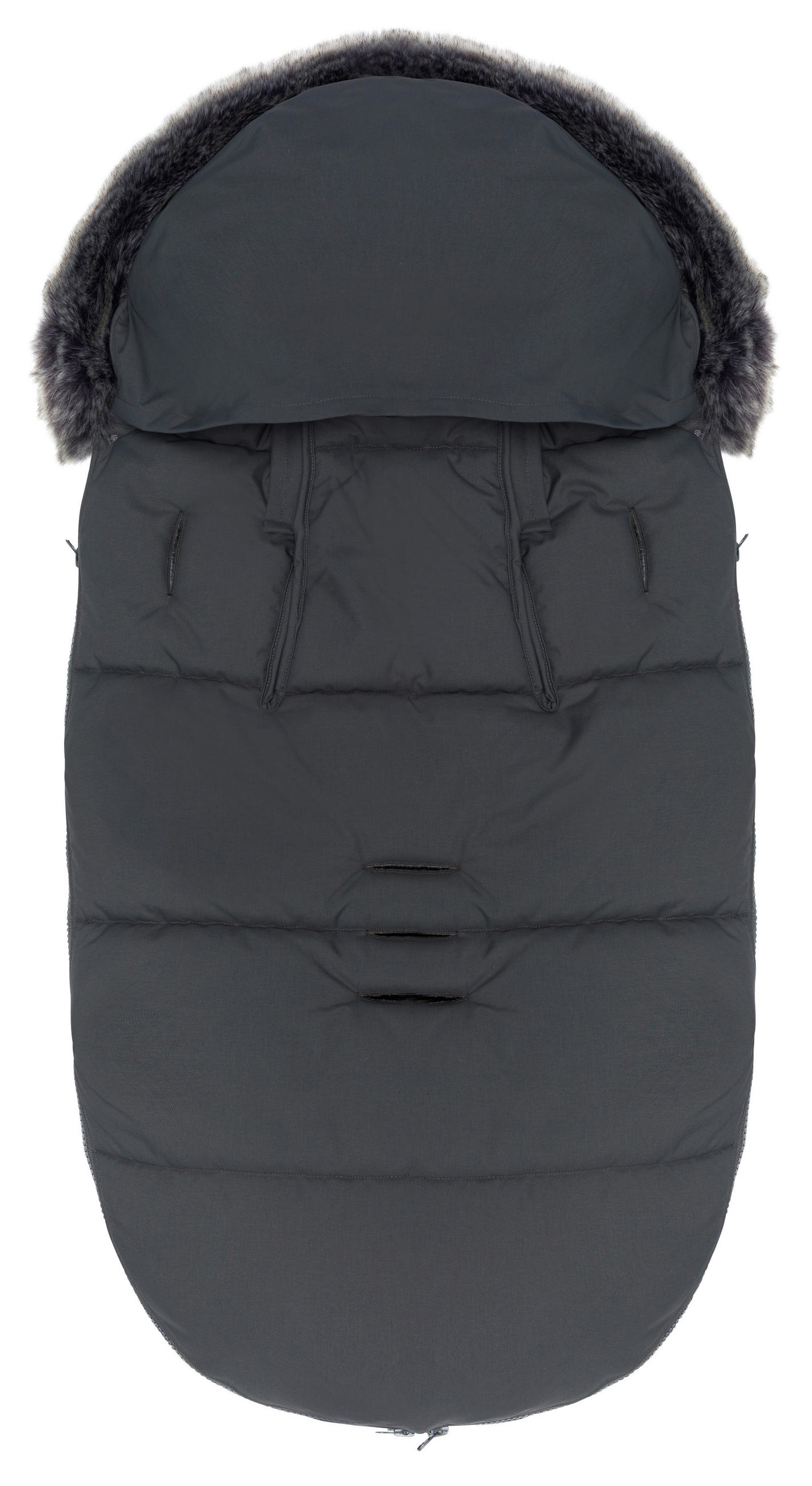 FUßSACK TRENDY L  - Grau, Basics, Kunststoff (50/100cm) - Jimmylee