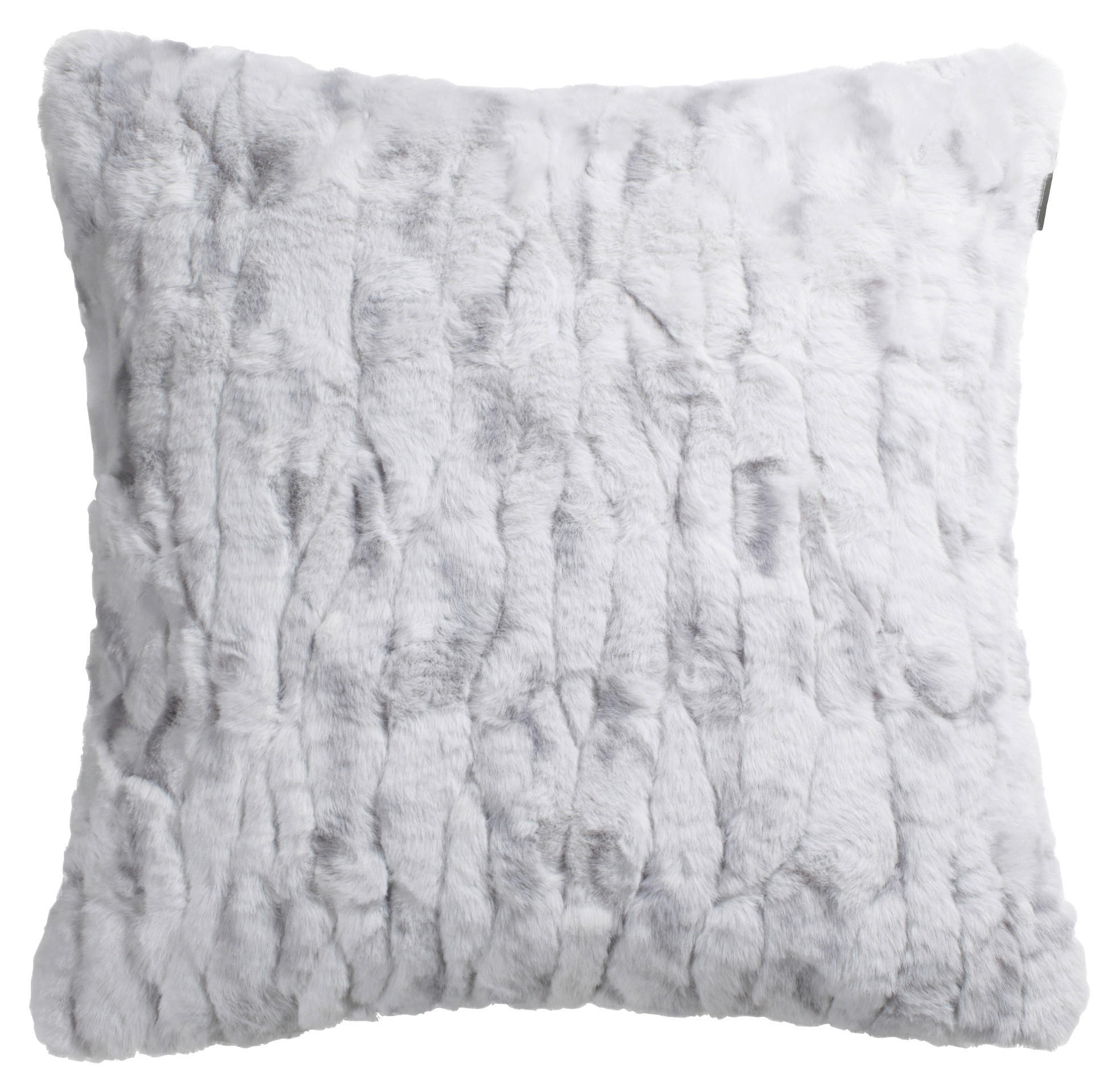 KISSENHÜLLE MR-FURRY 45/45 cm  - Hellgrau/Grau, Basics, Textil (45/45cm) - Musterring