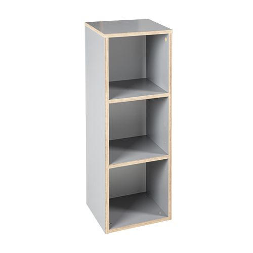 BABYUNTERSTELLREGAL Till Taupe  - Taupe, Design, Holzwerkstoff (36/89/32cm) - Jimmylee