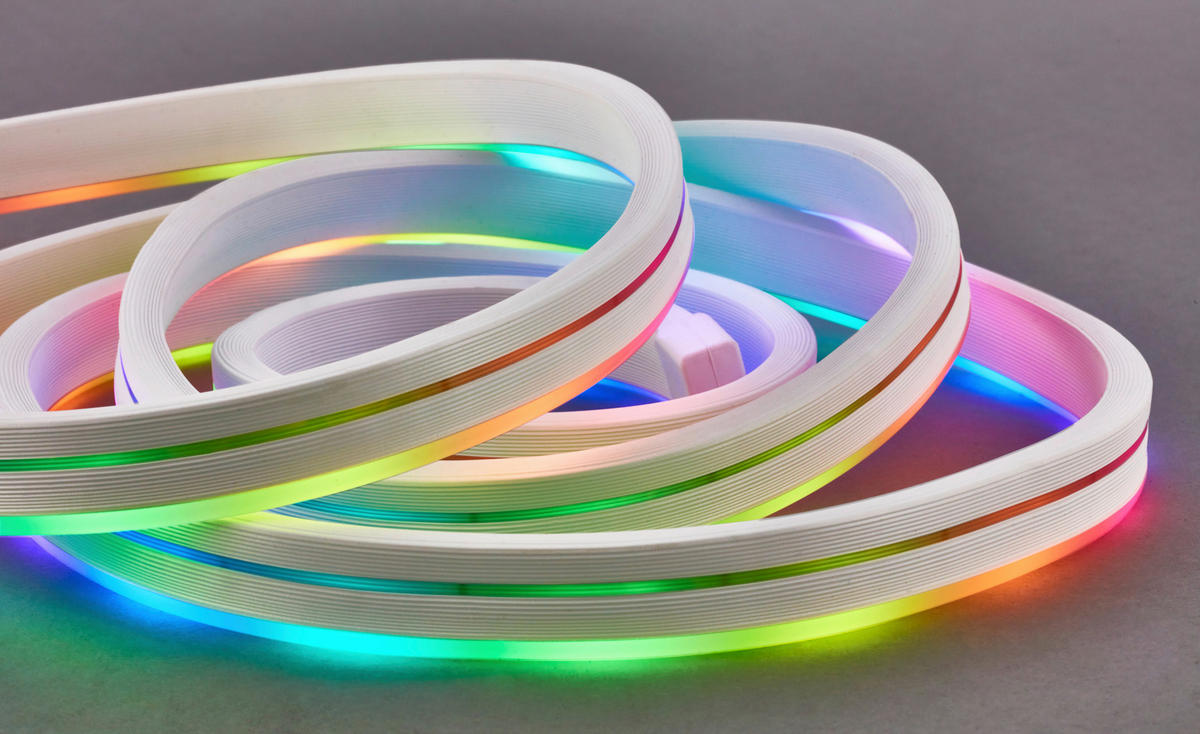 LED SZALAG  - fehér, Basics, műanyag (300/0,7/1,4cm)