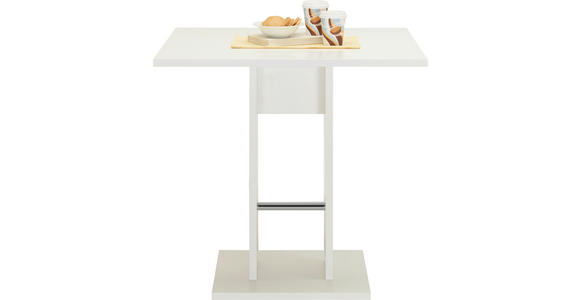 ESSTISCH in Holzwerkstoff 75/75/74 cm - Weiß, KONVENTIONELL, Holzwerkstoff (75/75/74cm) - Carryhome