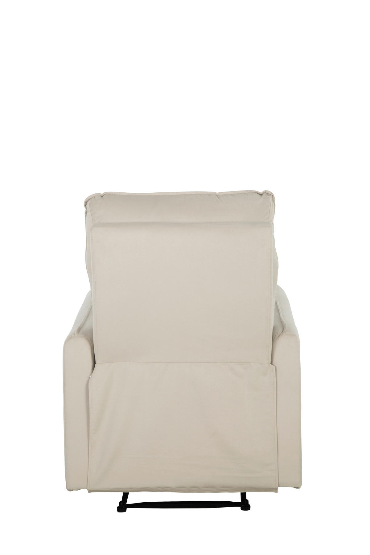 SITZGARNITUR in Samt Beige  - Beige, Konventionell, Textil/Metall (72/102/85.5cm) - P & B