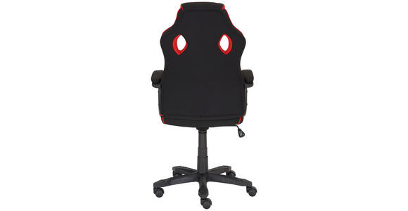 GAMINGSTUHL  in Mikrofaser Rot, Schwarz  - Rot/Schwarz, Design, Kunststoff/Textil (65,5/110-120/69cm) - Xora