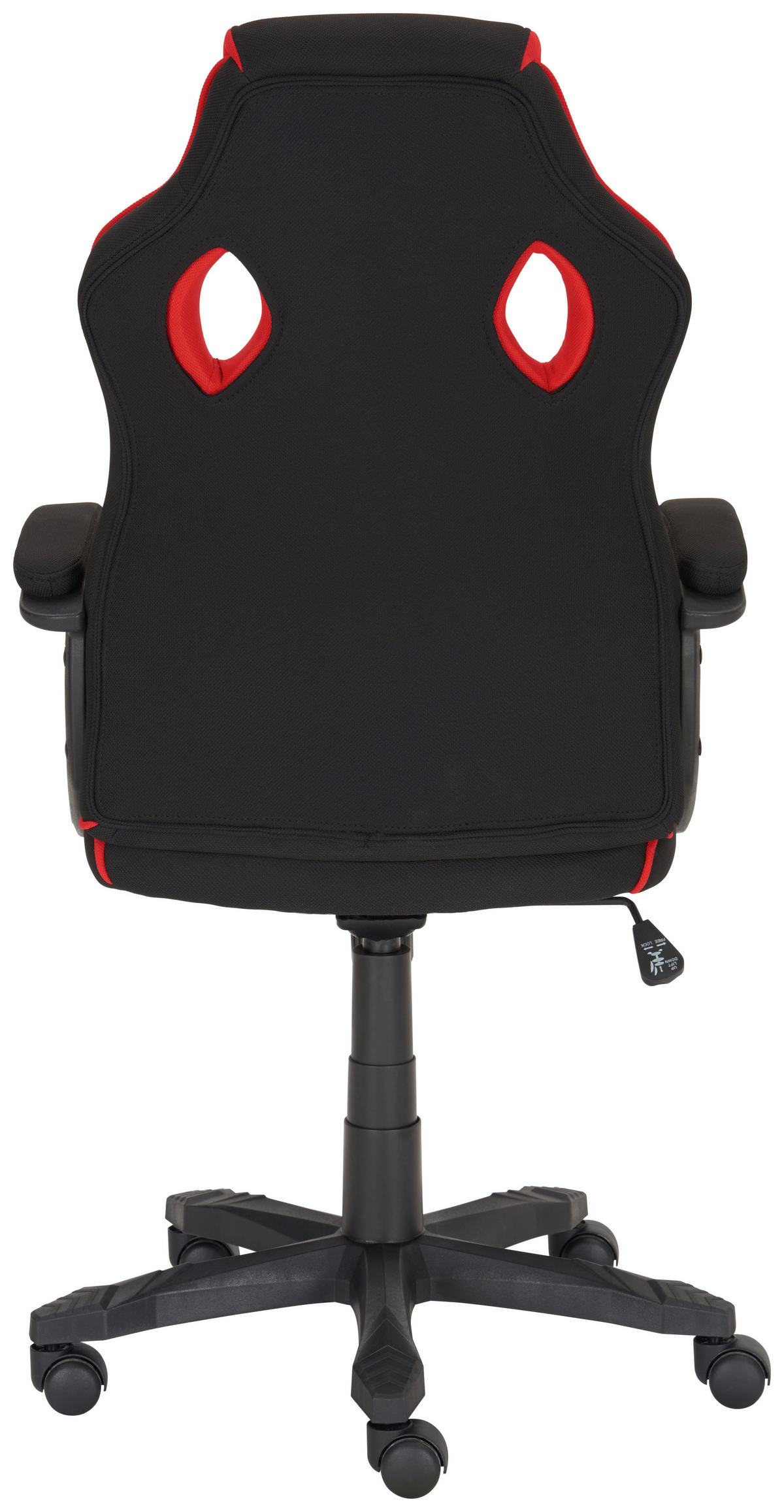 GAMER SZÉK  mikroszál piros, fekete  - fekete/piros, Design, műanyag/textil (65,5/110-120/69cm) - Xora