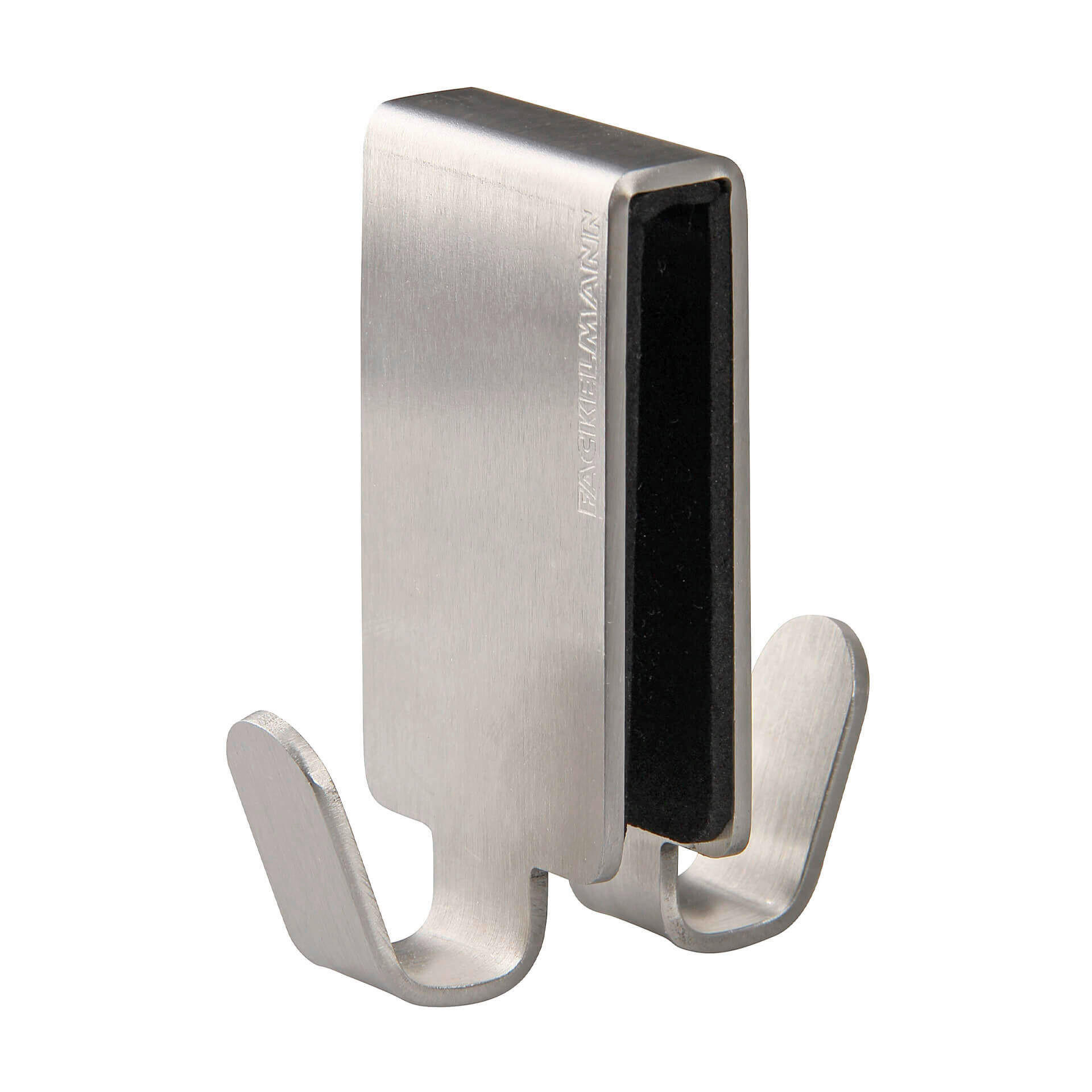 DUBBELKROK i stålfärgad  - stålfärgad, Basics, metall (3,5/7cm)