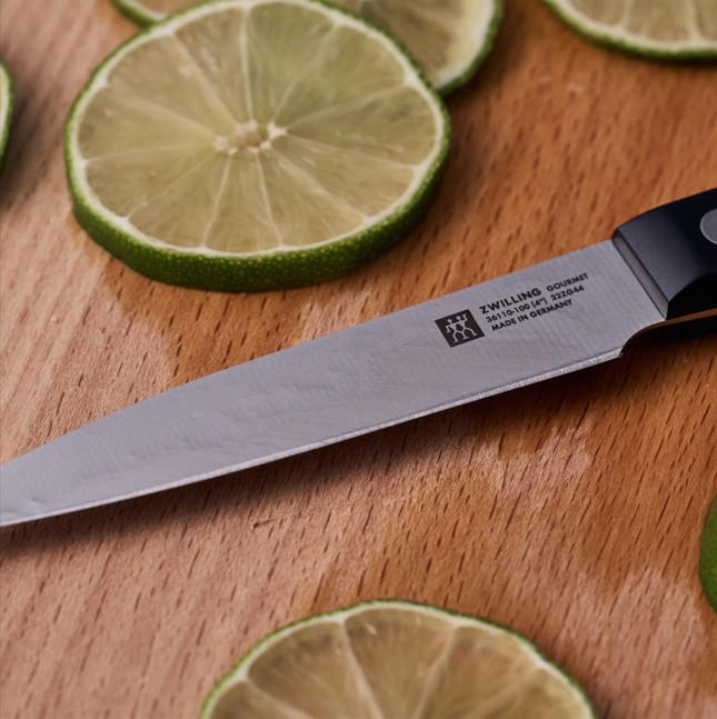 GARNIERMESSER ZWILLING® GOURMET  - Silberfarben/Schwarz, Basics, Kunststoff/Metall - Zwilling