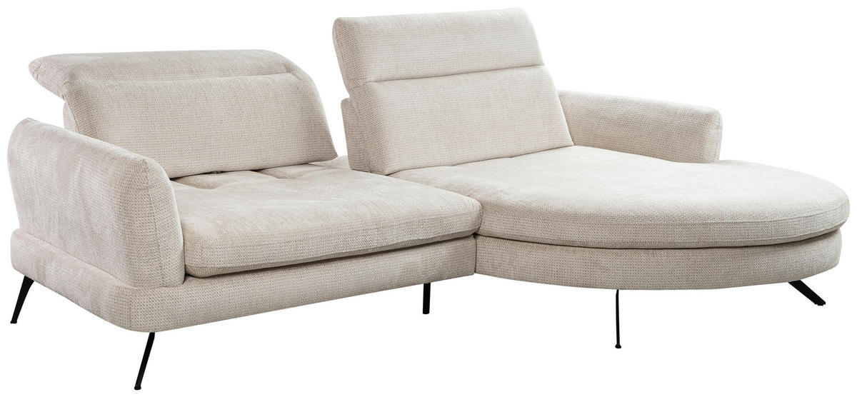 SOFFA i textil greige  - greige/svart, Design, metall/textil (177-198/277cm) - Niels Andersson