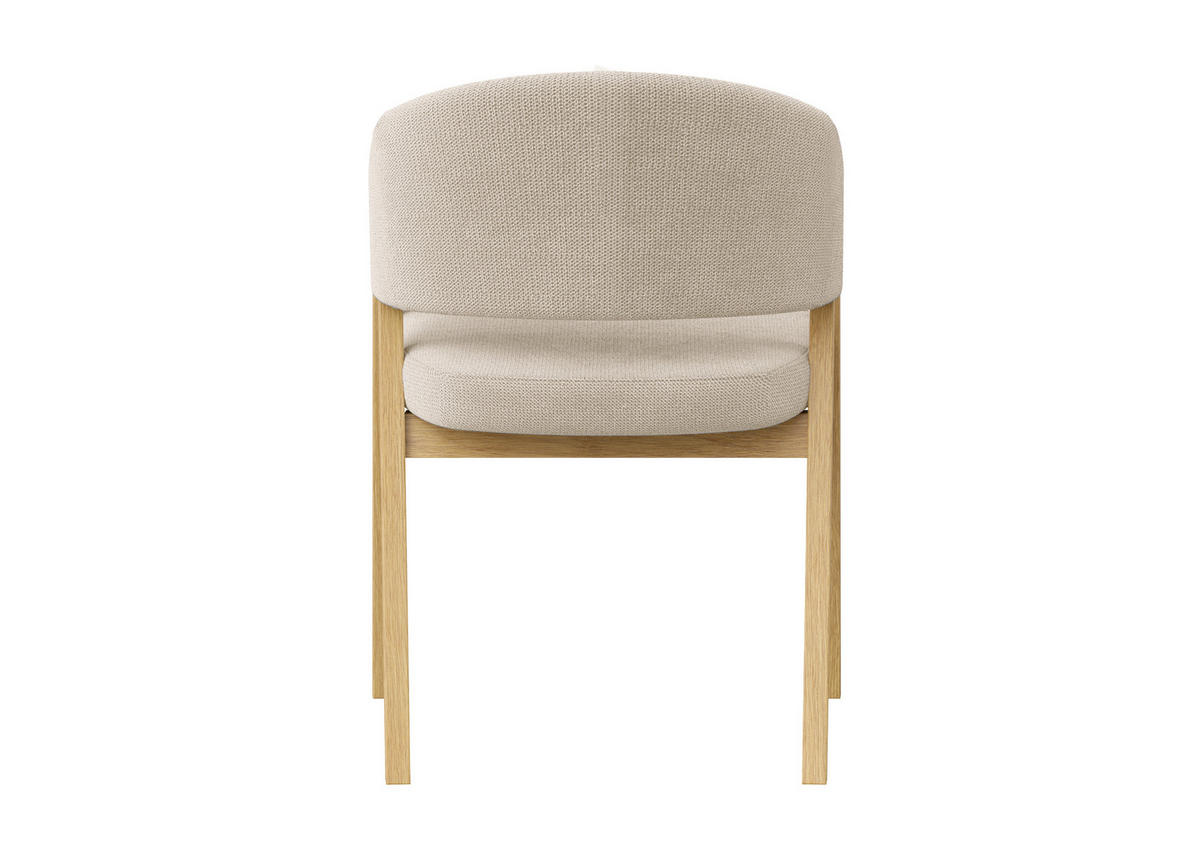 ARMLEHNSTUHL  Stoffauswahl Mikrofaser  Naturfarben, Eichefarben  - Eichefarben/Naturfarben, KONVENTIONELL, Holz/Textil (59/96/60cm) - Carryhome