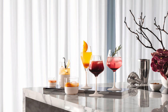 SET KOZARCEV ZA APERITIV  Manufacture Rock Blanc  - prozorno, Basics, steklo (53ml) - Villeroy & Boch
