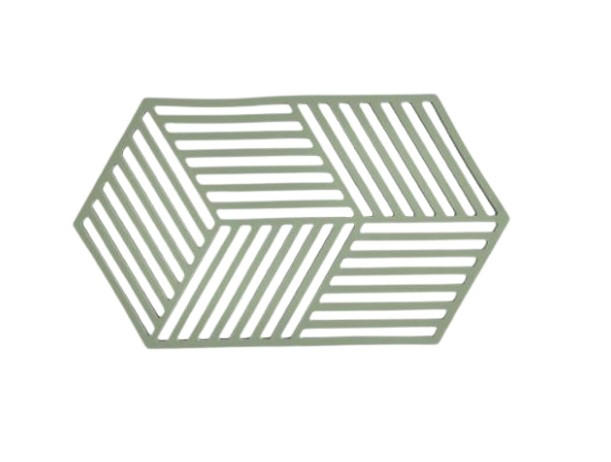 GRYTUNDERLÄGG  24 cm - grön, Basics, plast (24cm) - Zone Denmark