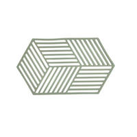 GRYTUNDERLÄGG  24 cm - grön, Basics, plast (24cm) - Zone Denmark