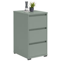 NACHTSCHRANK 40,1/78,9/48 cm  - Anthrazit/Graugrün, Design, Holzwerkstoff/Kunststoff (40,1/78,9/48cm) - Carryhome