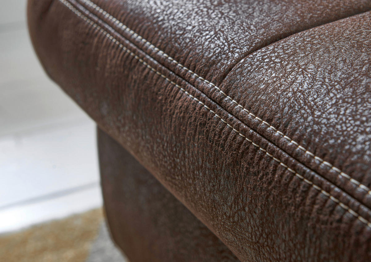 SEDACIA SÚPRAVA, textil, mokka - divoký dub/mokka, Natur, textil (243/343/185cm) - Beldomo Comfort