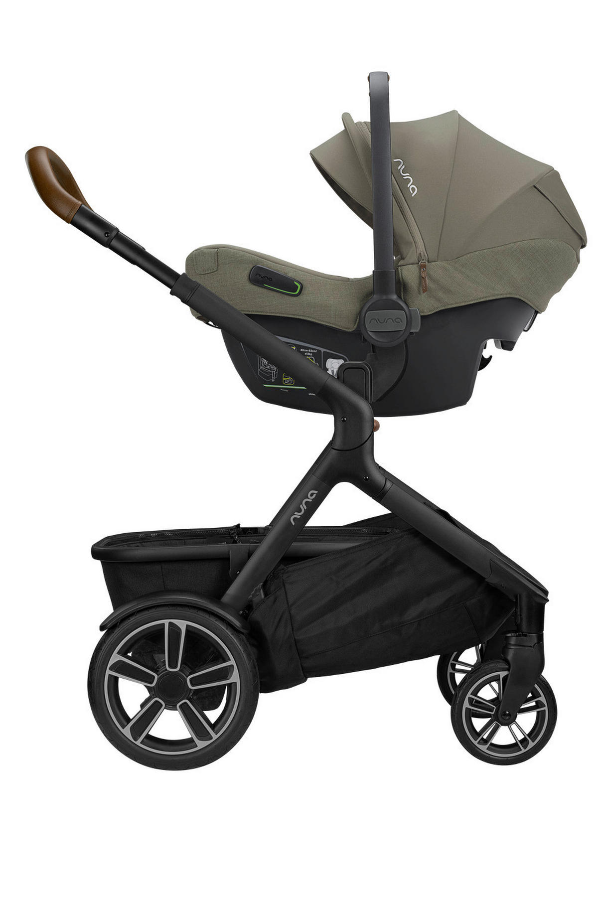 BABYSCHALE PIPA NEXT PINE   - Grün, Basics, Kunststoff/Textil (45/35/60cm) - Nuna
