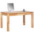 SCHREIBTISCH Kernbuche massiv Buchefarben - Buchefarben, Design, Holz (140/76/80cm) - Carryhome