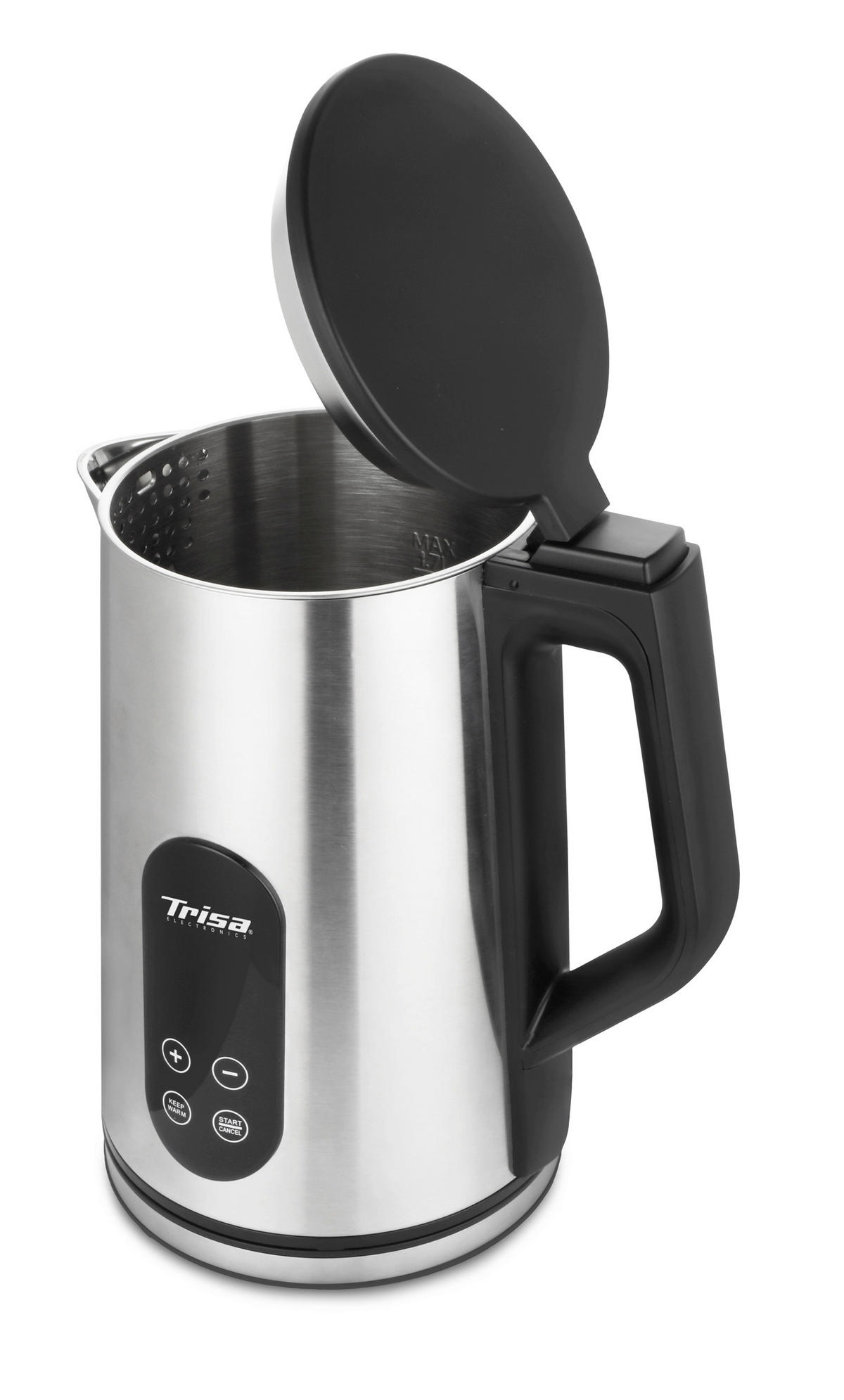 WASSERKOCHER 1,7 l  - Multicolor, Basics, Metall (16,2/22,5/25,7cm) - Trisa Electronics