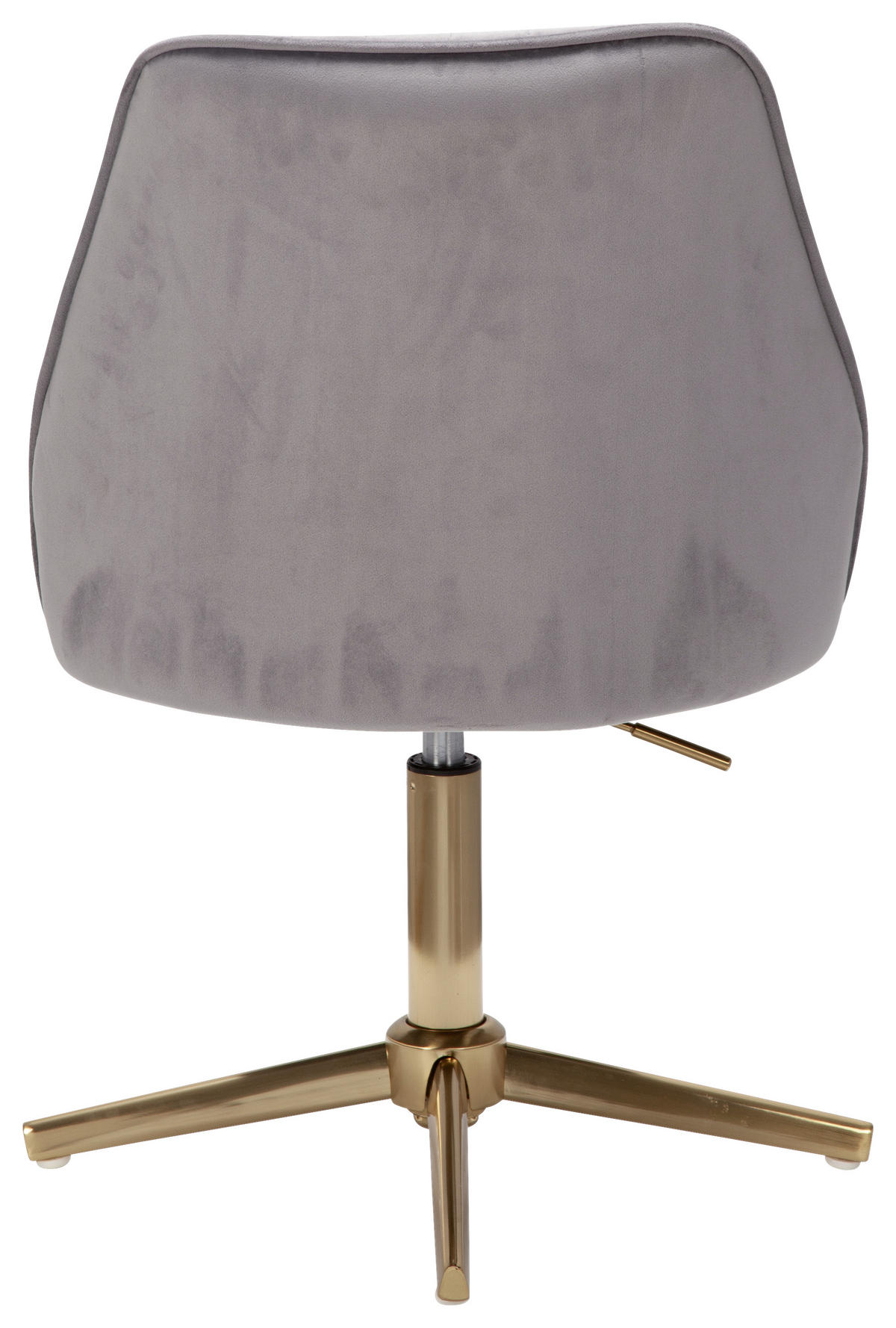 STUHL  in Samt  - Goldfarben, Konventionell (60/100/60cm) - MID.YOU