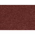 BOXSPRINGSOFA in Webstoff Rot  - Rot/Schwarz, MODERN, Textil/Metall (200/100/108cm) - Novel