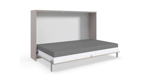 KLAPPBETT 120/200 cm,  in  - Grau/Sahara, Design, Holz/Holzwerkstoff (120/200cm) - Carryhome