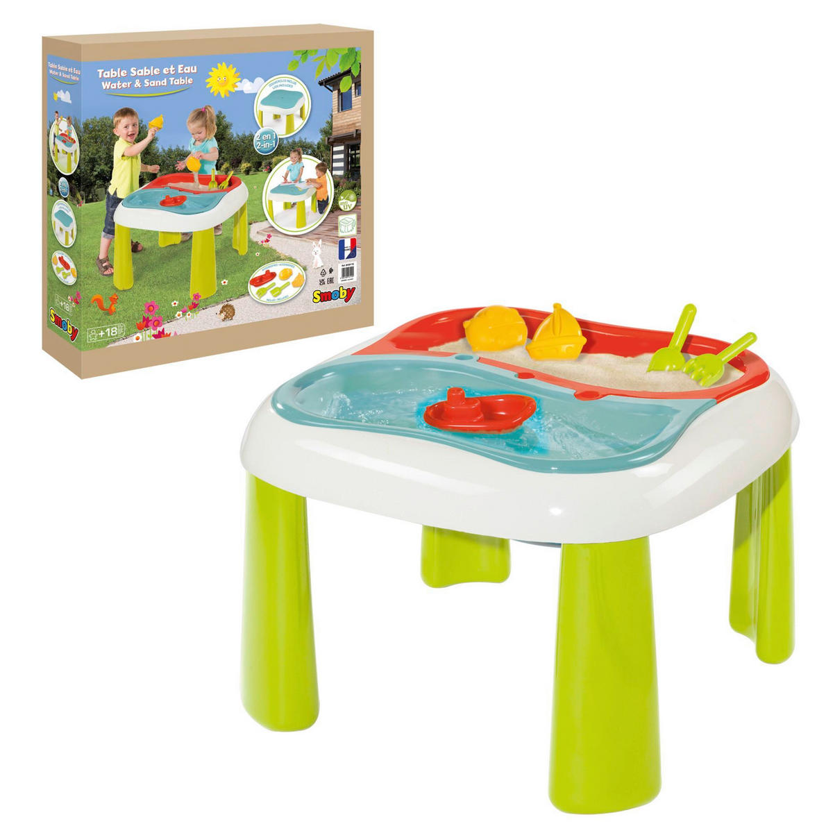 KINDERSPIELSET - Multicolor, Basics, Kunststoff (16,40/71,50/70cm) - SMOBY