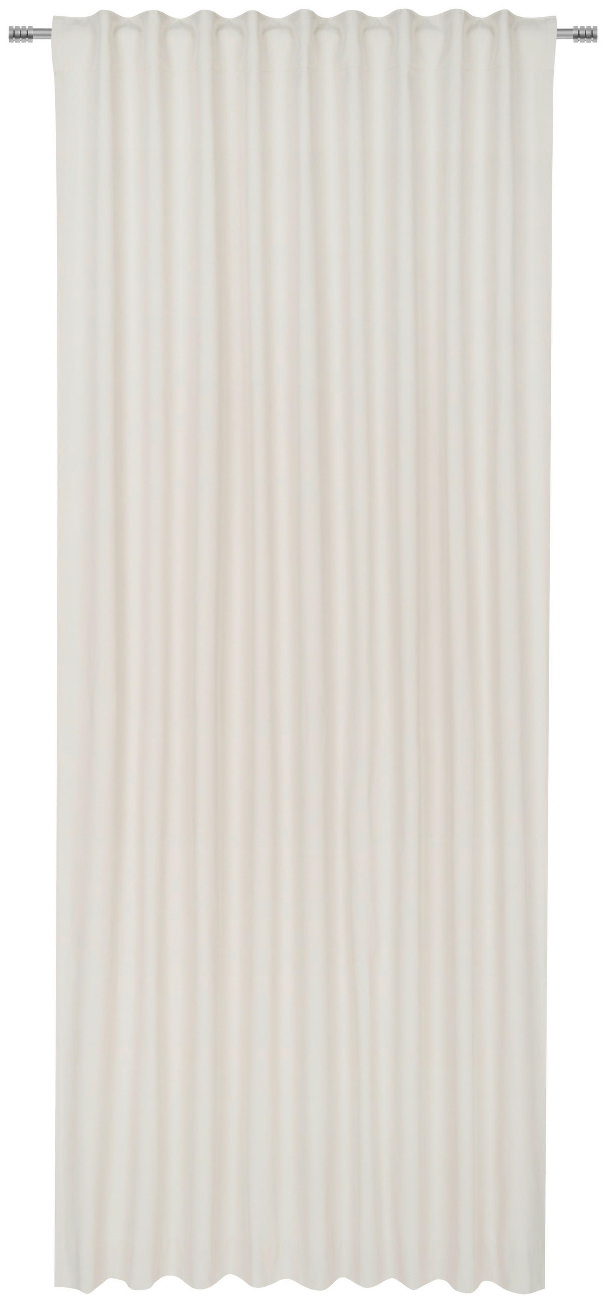 HOTOVÝ ZÁVES, nepriehľadné, 140/255 cm - sivá, Basics, textil (140/255cm) - Bio:Vio