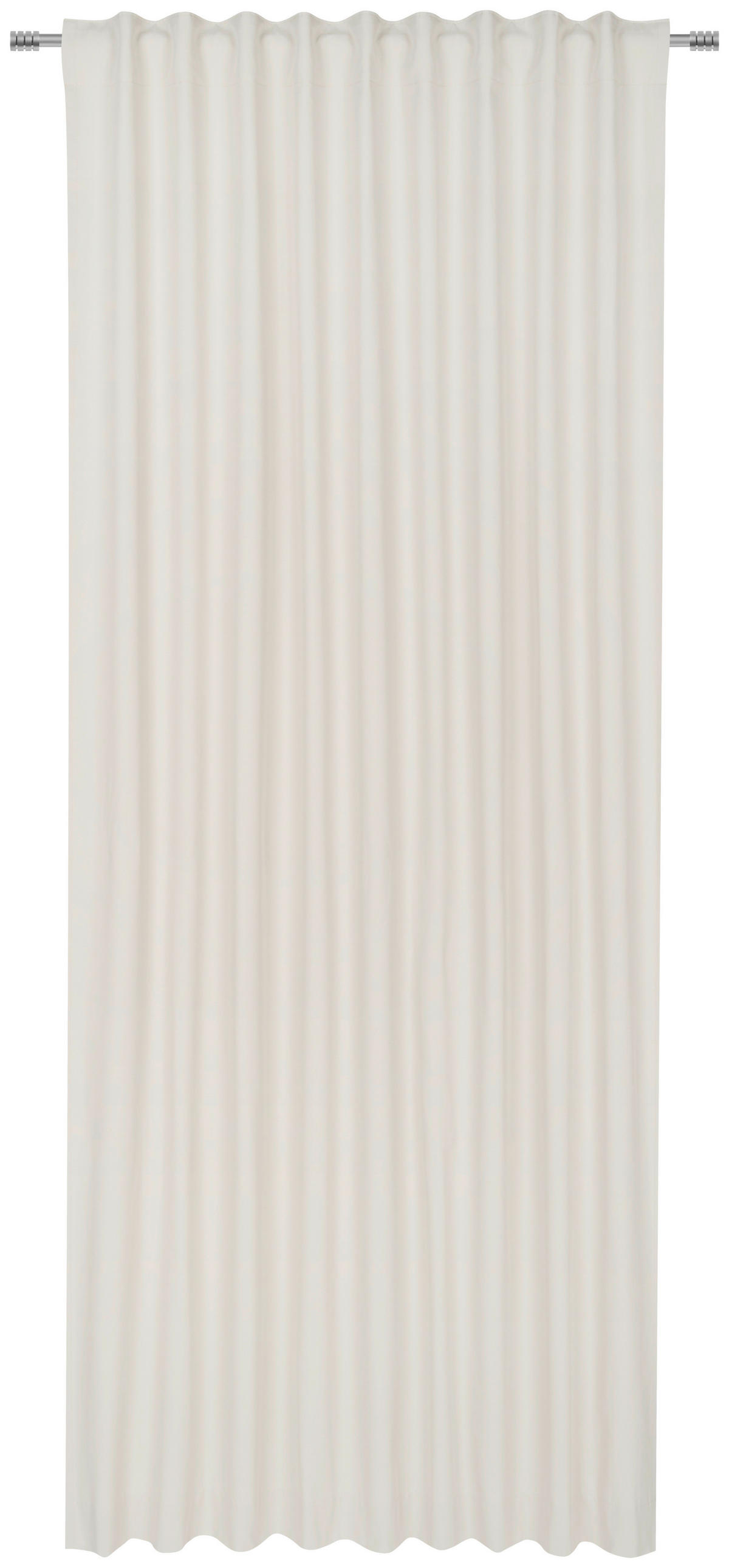 FERTIGVORHANG blickdicht  - Grau, Basics, Textil (140/255cm) - Bio:Vio