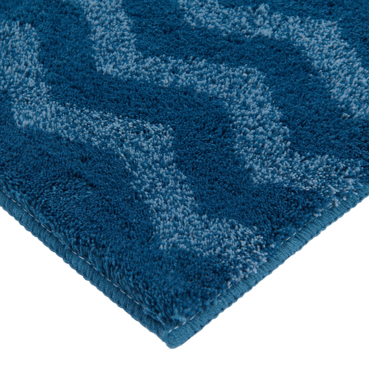 BADTEPPICH Blau  - Blau, Design, Kunststoff/Textil (70/120/2cm) - Kleine Wolke