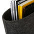 ZEITUNGSSTÄNDER - Eichefarben/Anthrazit, Design, Holz/Textil (41/29/14cm) ZEITUNGSSTÄNDER - Eichefarben/Anthrazit, Design, Holz/Textil (41/29/14cm)