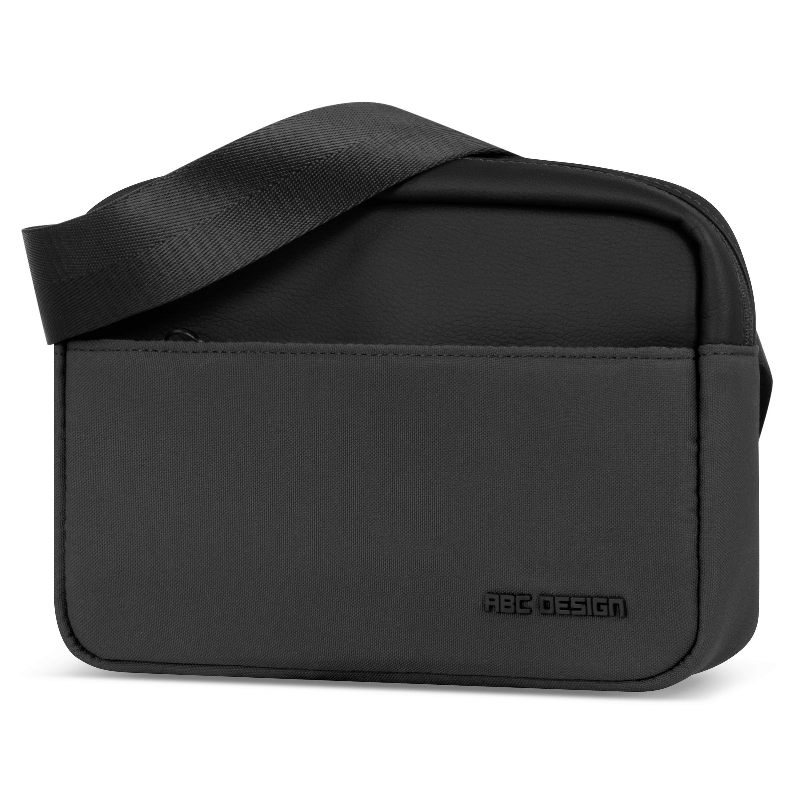 SCHULTERTASCHE Hip Bag  - Schwarz, Basics, Textil (6/22,5/15cm) - ABC Design