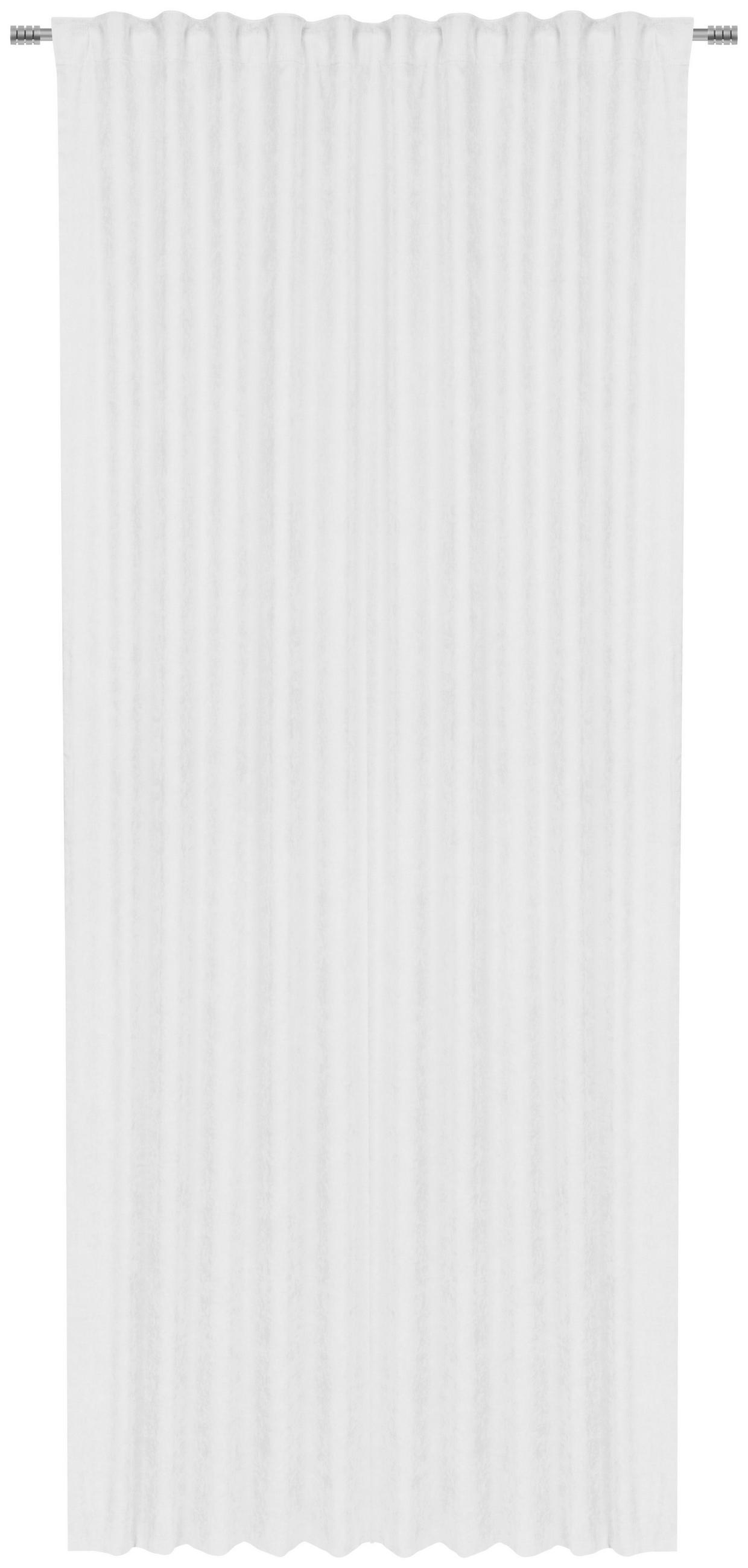 GOTOVA ZAVJESA bijela 140/245 cm   - bijela, Basics, tekstil (140/245cm) - Esposa