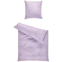 BETTWÄSCHE ATELIER Makosatin 135/200 cm  - Mauve, Design, Textil (135/200cm) - Estella