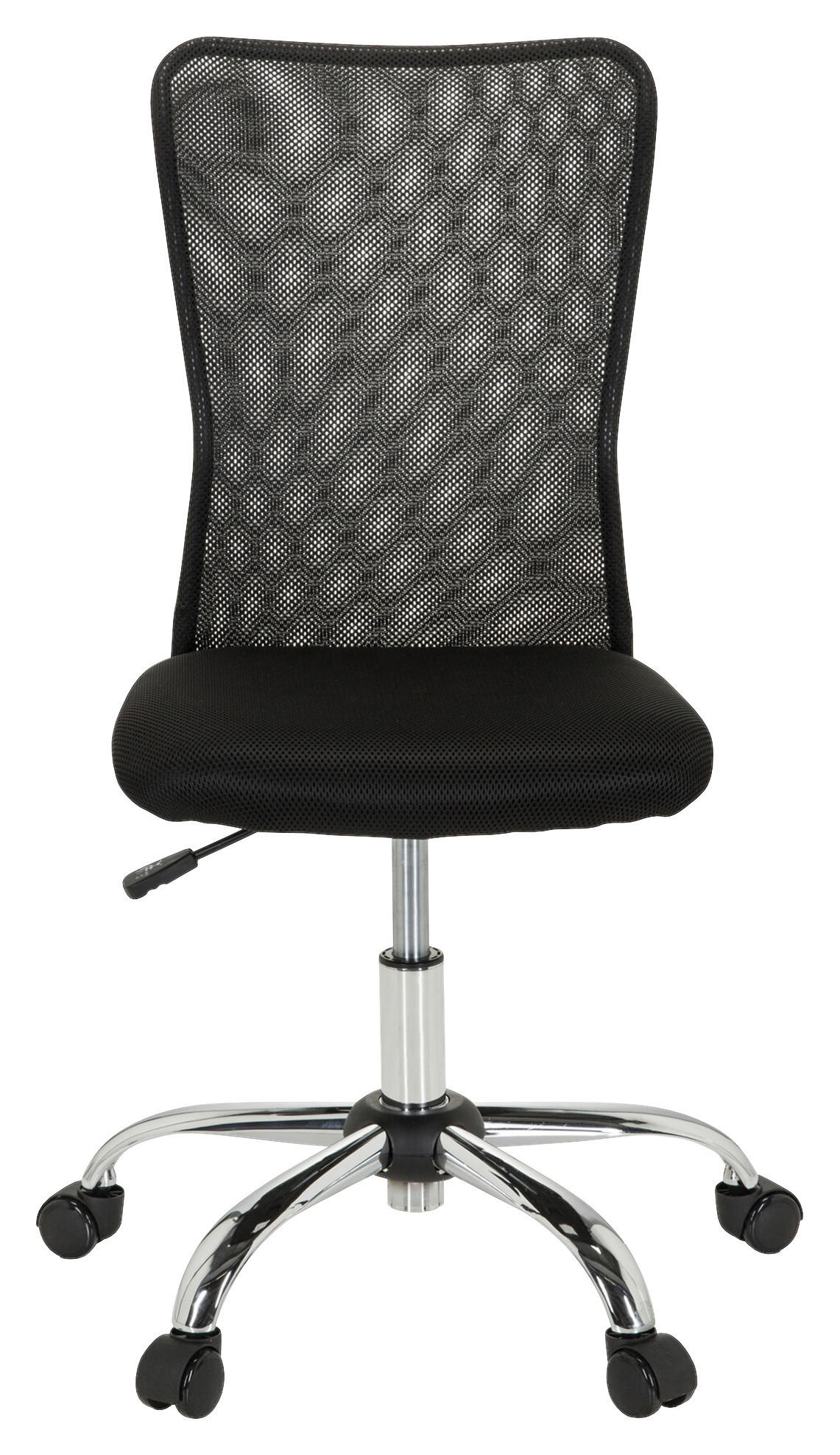 JUGENDDREHSTUHL Schwarz  - Schwarz, Basics, Kunststoff (54/88-98/54cm) - MID.YOU